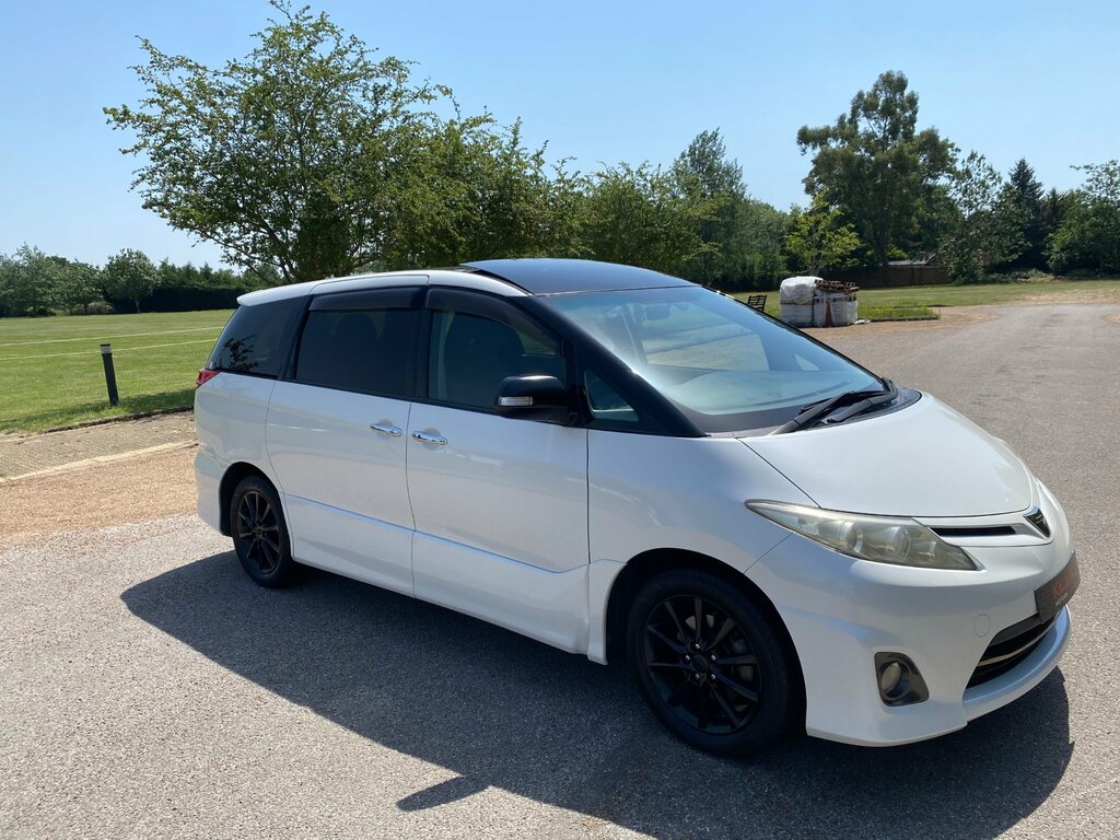 Toyota Estima 2.4 Aeras G Edition Dual Sunroofmoonroof 7 Seats White