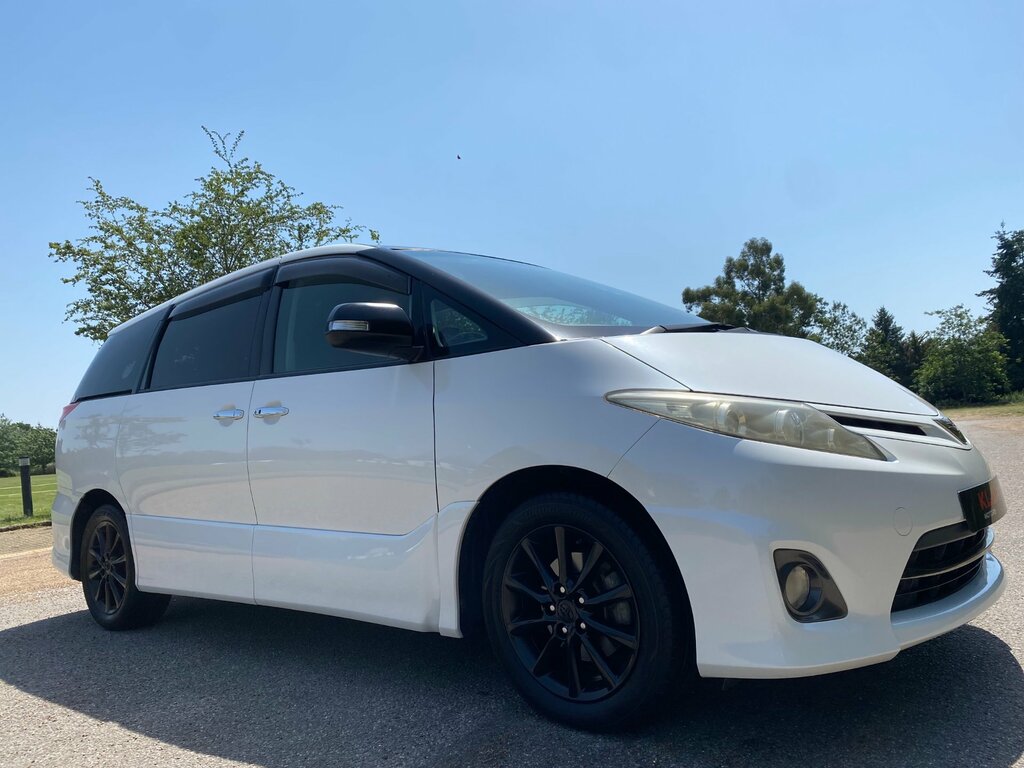 Toyota Estima 2.4 Aeras G Edition Dual Sunroofmoonroof 7 Seats White #6