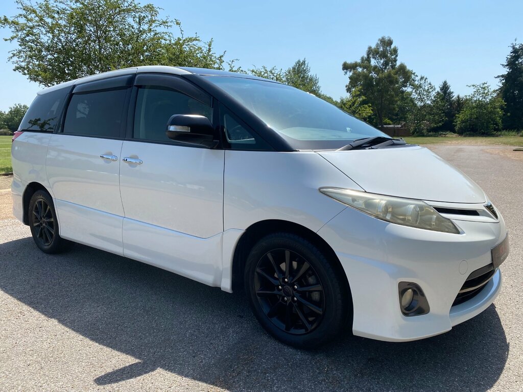 Toyota Estima 2.4 Aeras G Edition Dual Sunroofmoonroof 7 Seats White #3