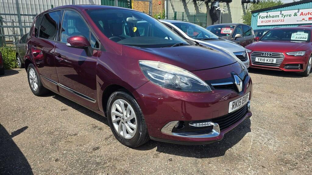Renault Scenic Mpv 1.5 Dci Energy Dynamique Tomtom Euro 5 Ss 5 Red