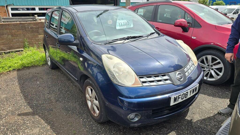Nissan Note 1.6 16V Acenta Euro 4 Blue #2