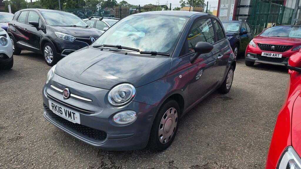 Fiat 500 1.2 Pop Euro 6 Ss Grey #4