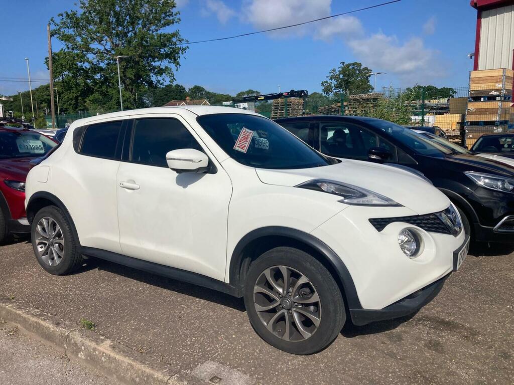 Nissan Juke 1.6 Tekna Xtron Euro 6 White