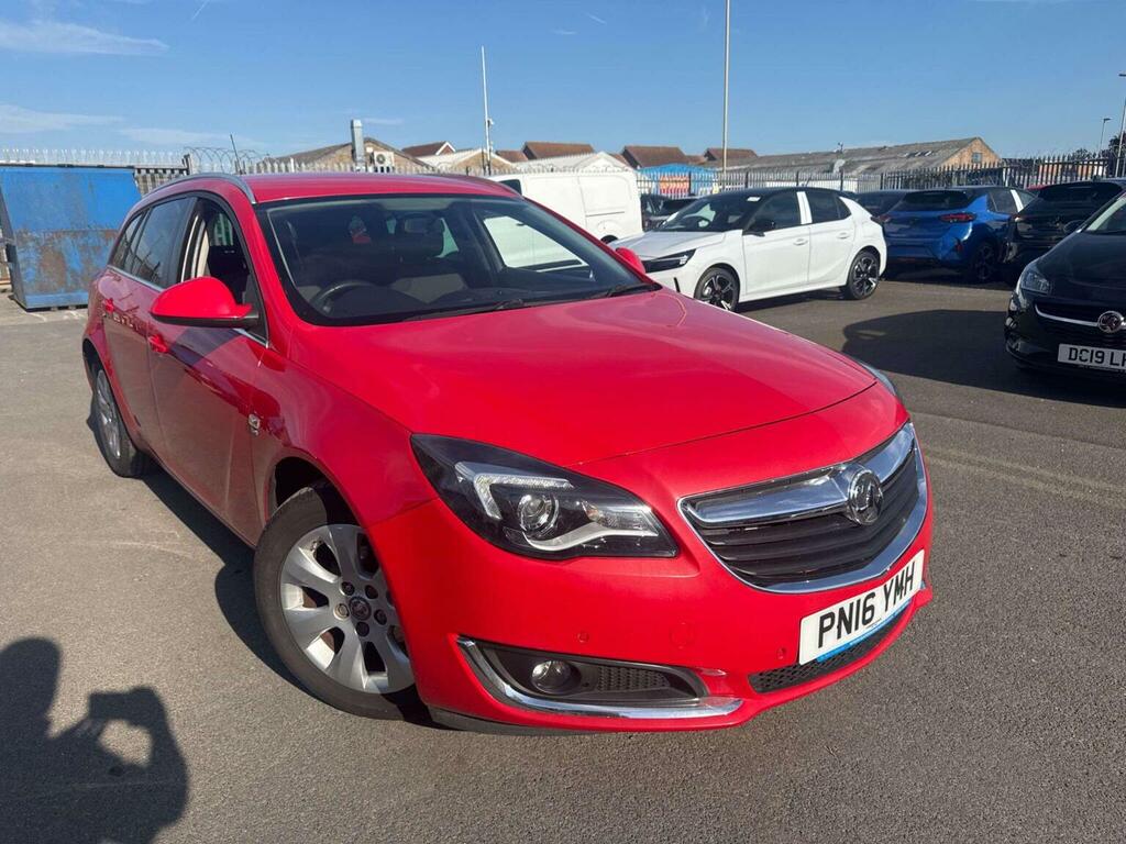 Vauxhall Insignia Estate 1.6 Cdti Ecoflex Sri Sports Tourer Euro 6 Red
