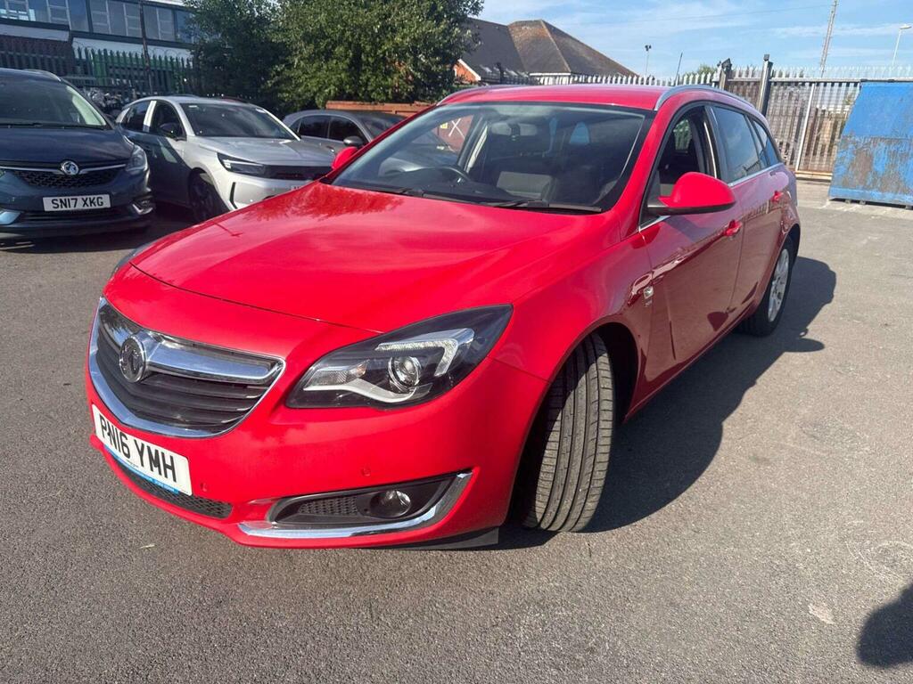 Vauxhall Insignia Estate 1.6 Cdti Ecoflex Sri Sports Tourer Euro 6 Red #3