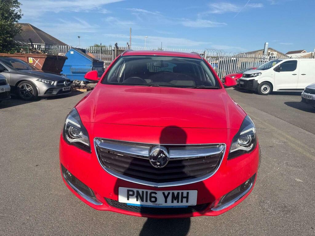 Vauxhall Insignia Estate 1.6 Cdti Ecoflex Sri Sports Tourer Euro 6 Red #2