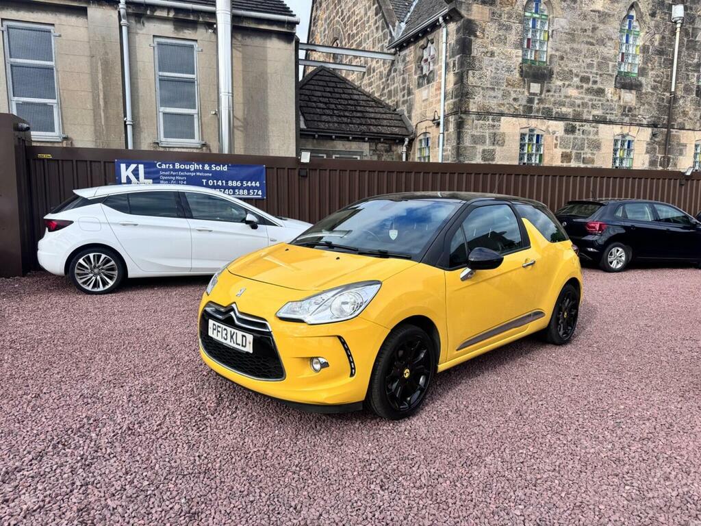 Citroen DS3 Hatchback 1.6 Vti Dstyle Plus Euro 5 201313 Yellow