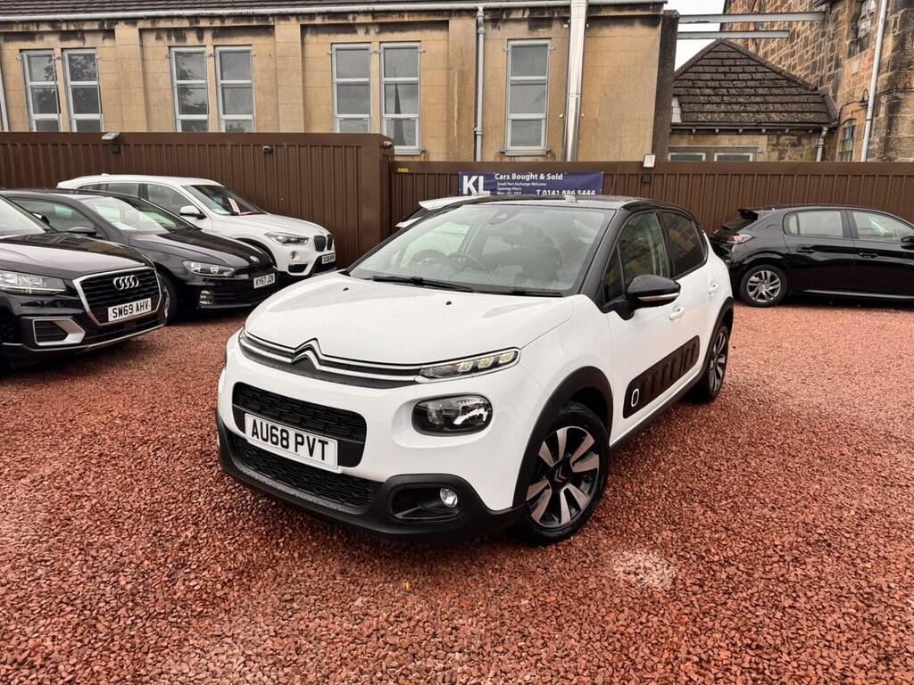 Citroen C3 Hatchback 1.2 Puretech Flair Euro 6 201868 White