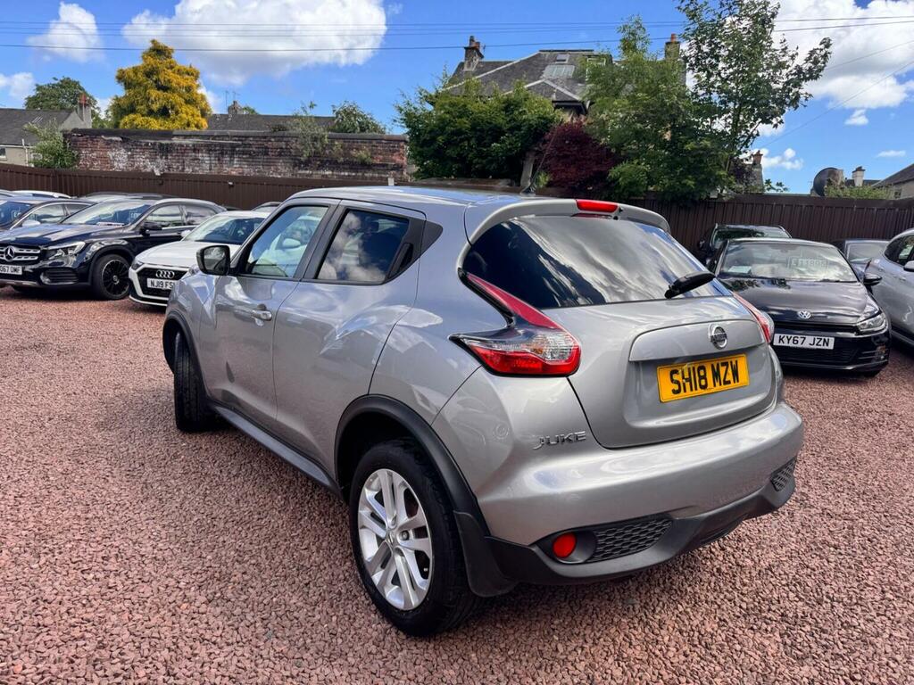 Nissan Juke 1.2 Dig-t Acenta Euro 6 Ss SH18MZW Silver #4