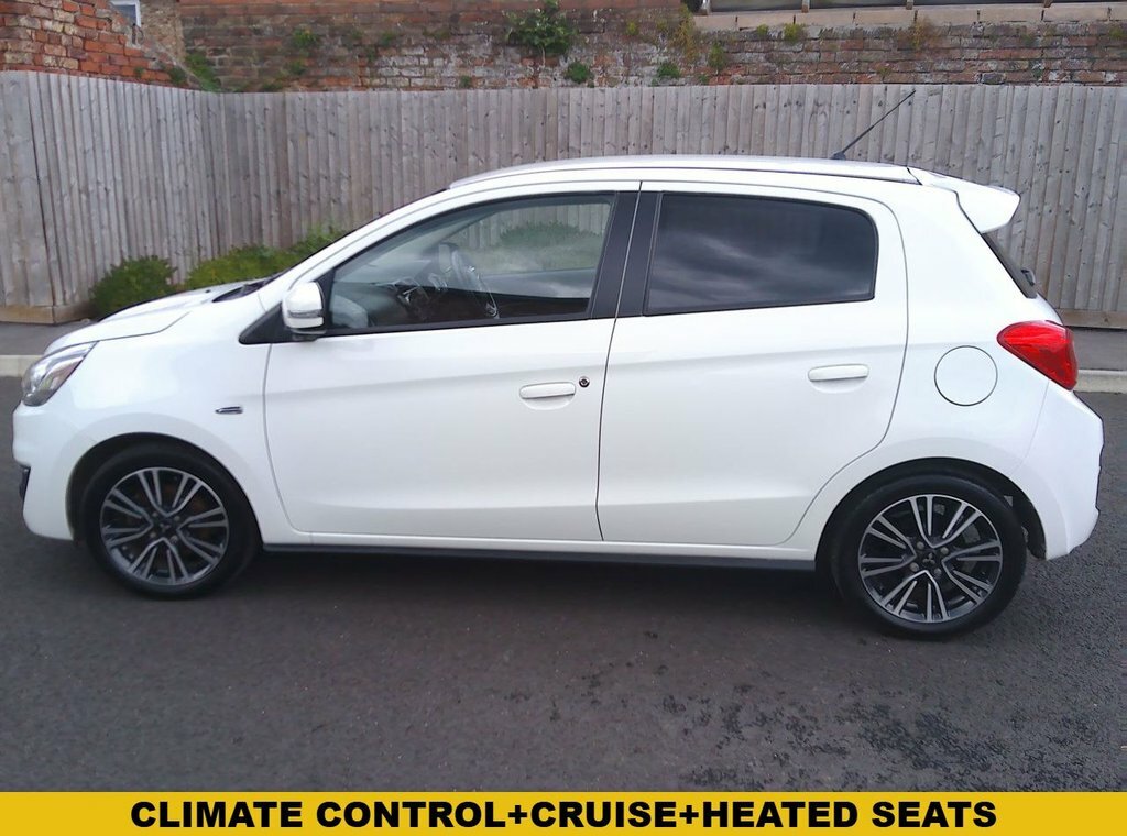 Mitsubishi Mirage 1.2L Juro White #2