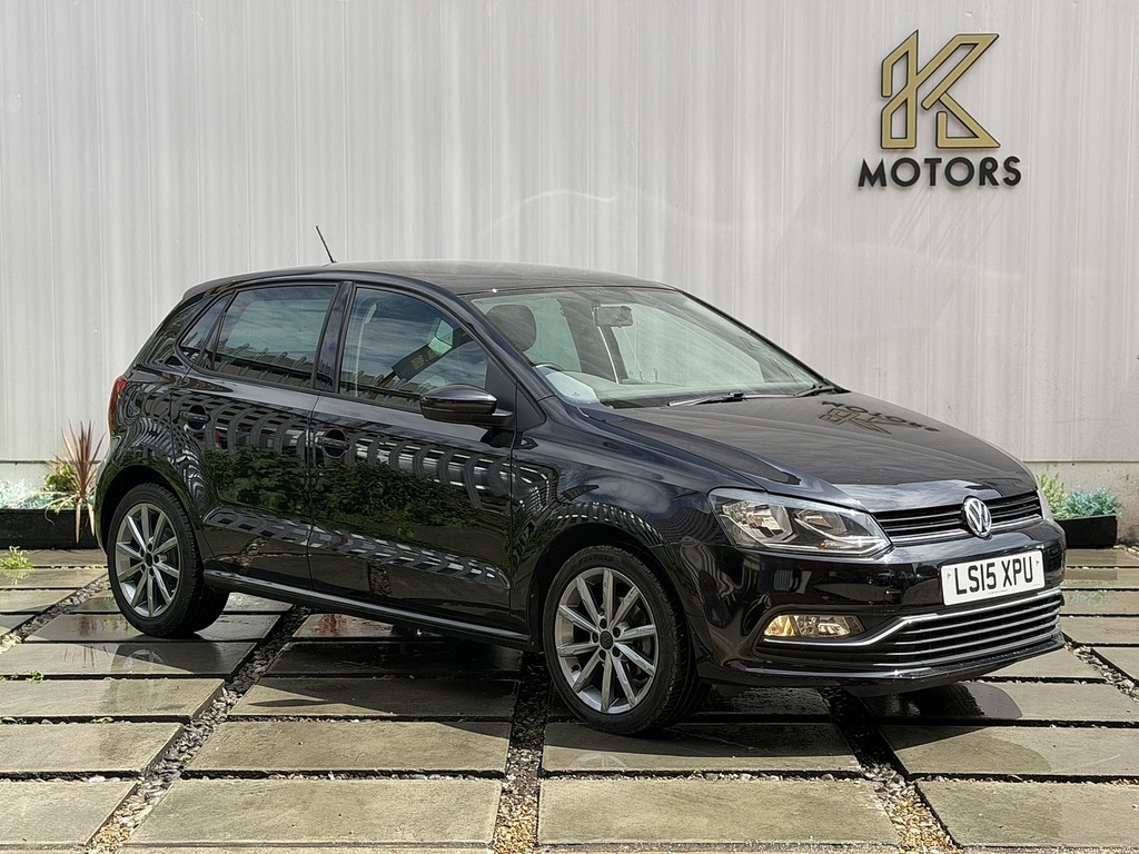 Volkswagen Polo 1.0 Bluemotion Tech Se Design Hatchback Black