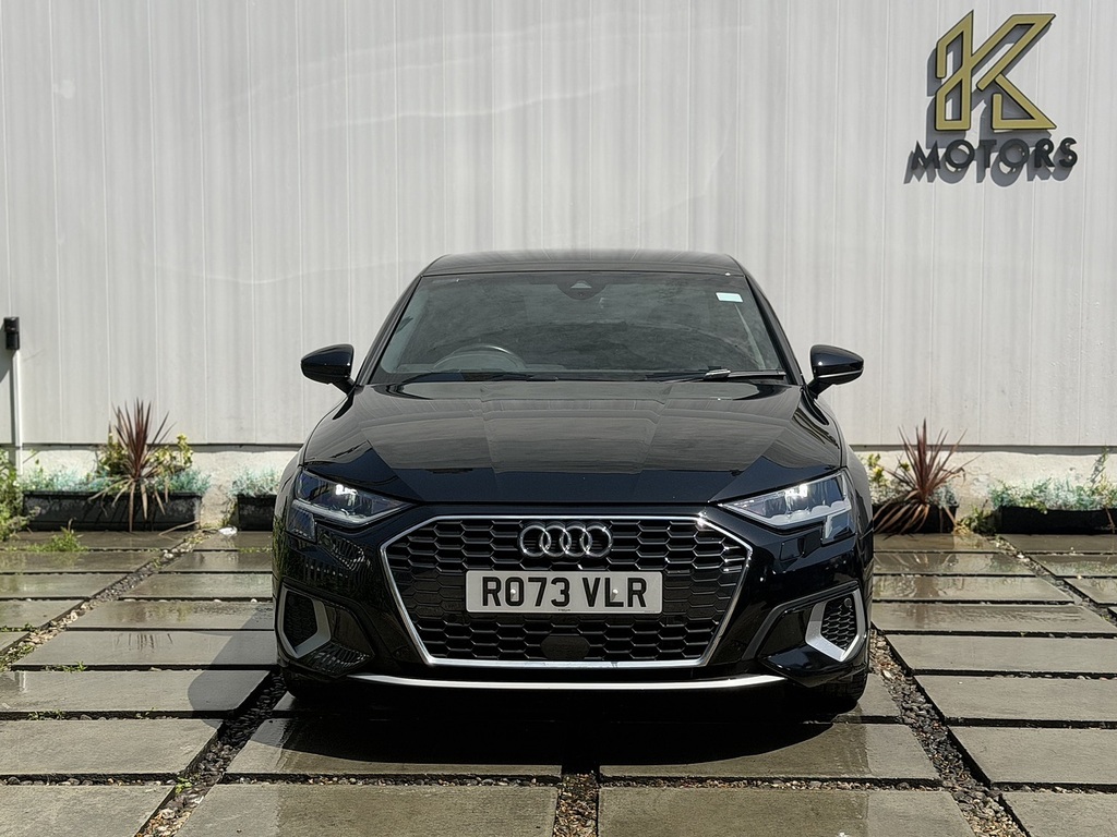 Audi A3 1.5 Tfsi 35 Sport Saloon Euro 6 RO73VLR Black #2