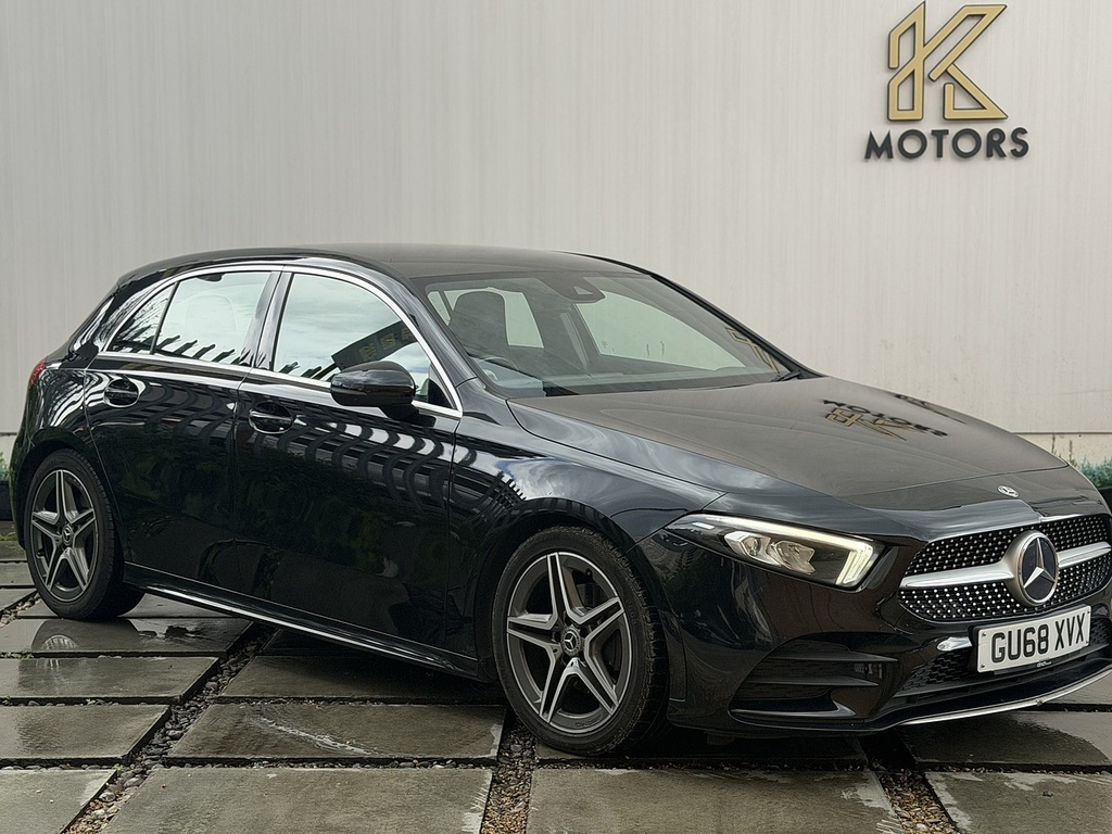 Mercedes-Benz A Class 1.3 A200 Amg Line Hatchback 7G-dct Euro GU68XVX Black