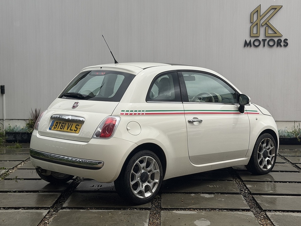 Fiat 500 Hatchback Red #9