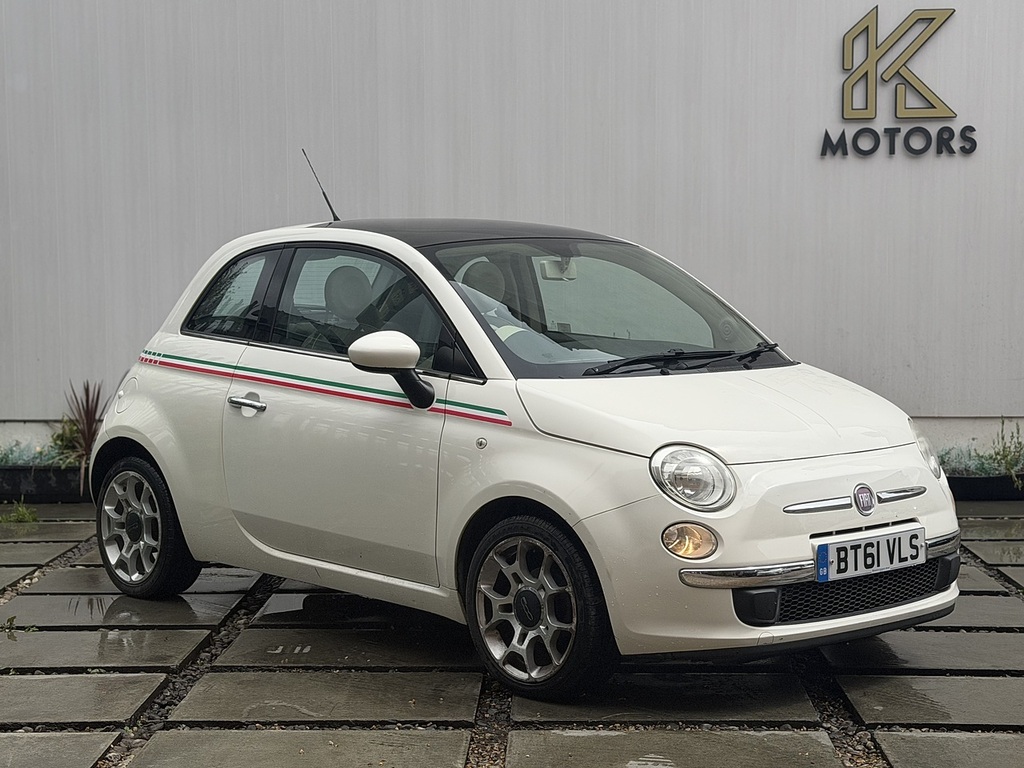 Fiat 500 1.2 Lounge Hatchback Euro 5 Ss White