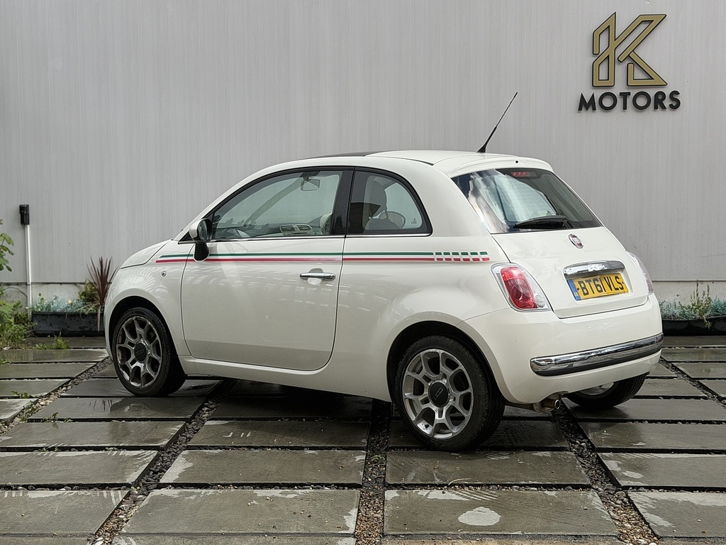 Fiat 500 Hatchback Red #21