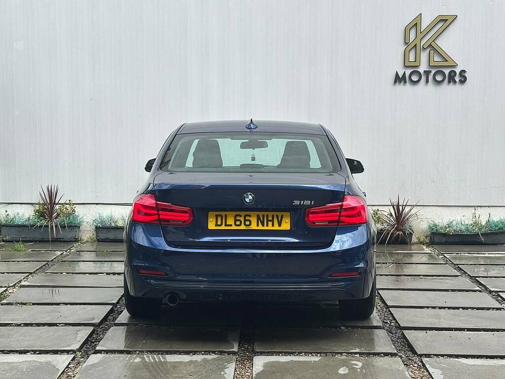 BMW 3 Series Saloon 320D Blue #11