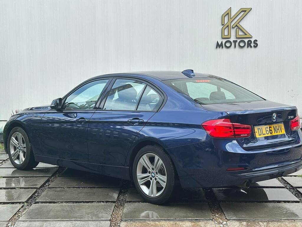 BMW 3 Series Saloon 320D Blue #23