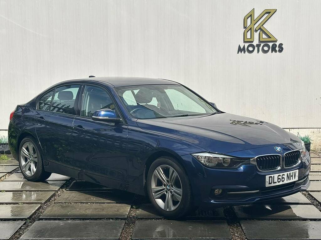 BMW 3 Series Saloon 320D Blue #1