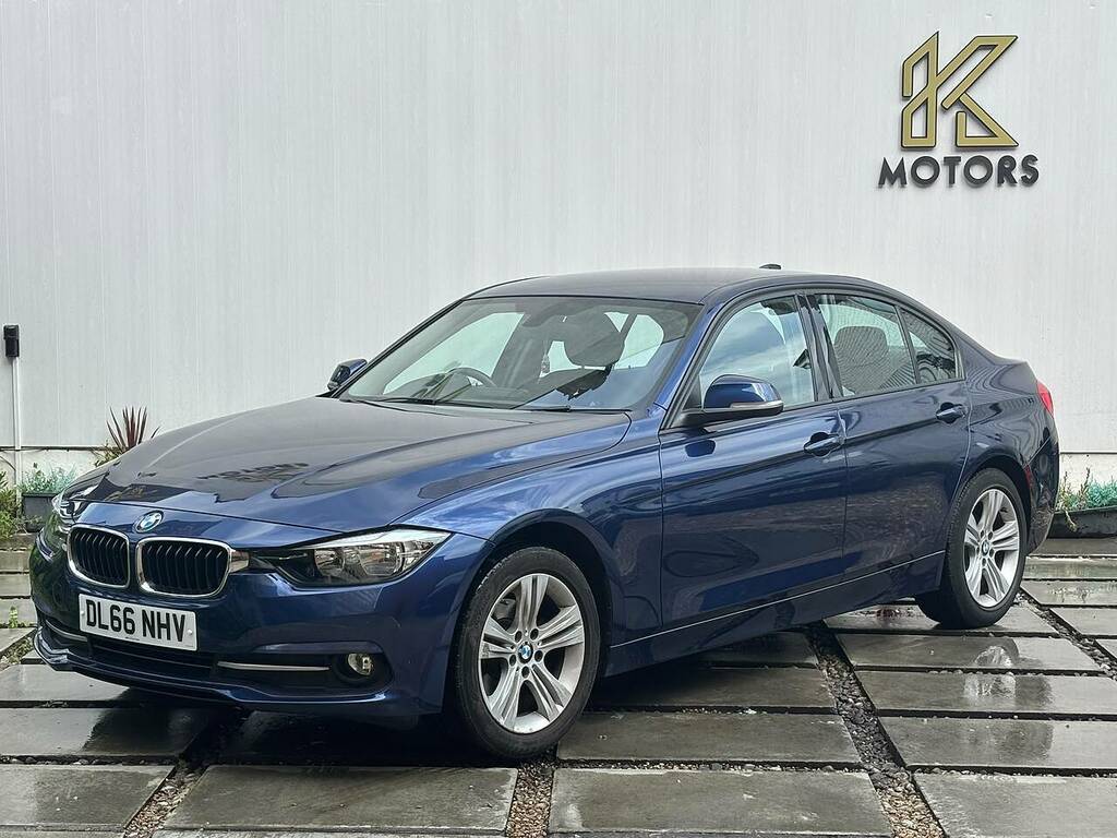 BMW 3 Series Saloon 320D Blue #33