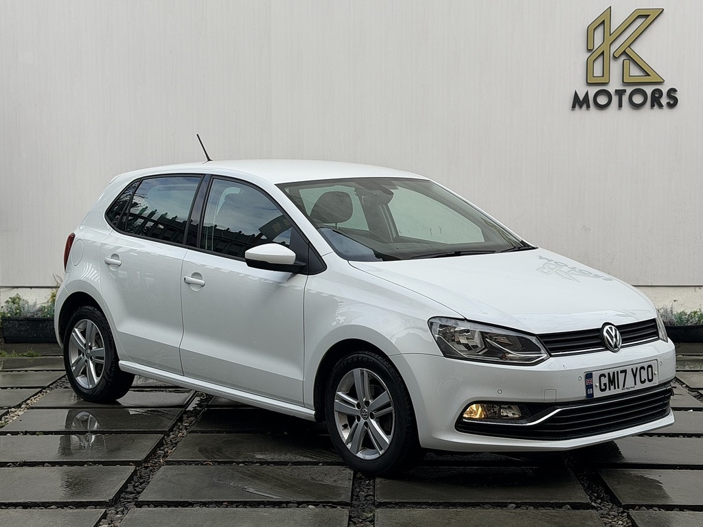 Volkswagen Polo 1.0 Bluemotion Tech Match Edition Hatchback Pe White