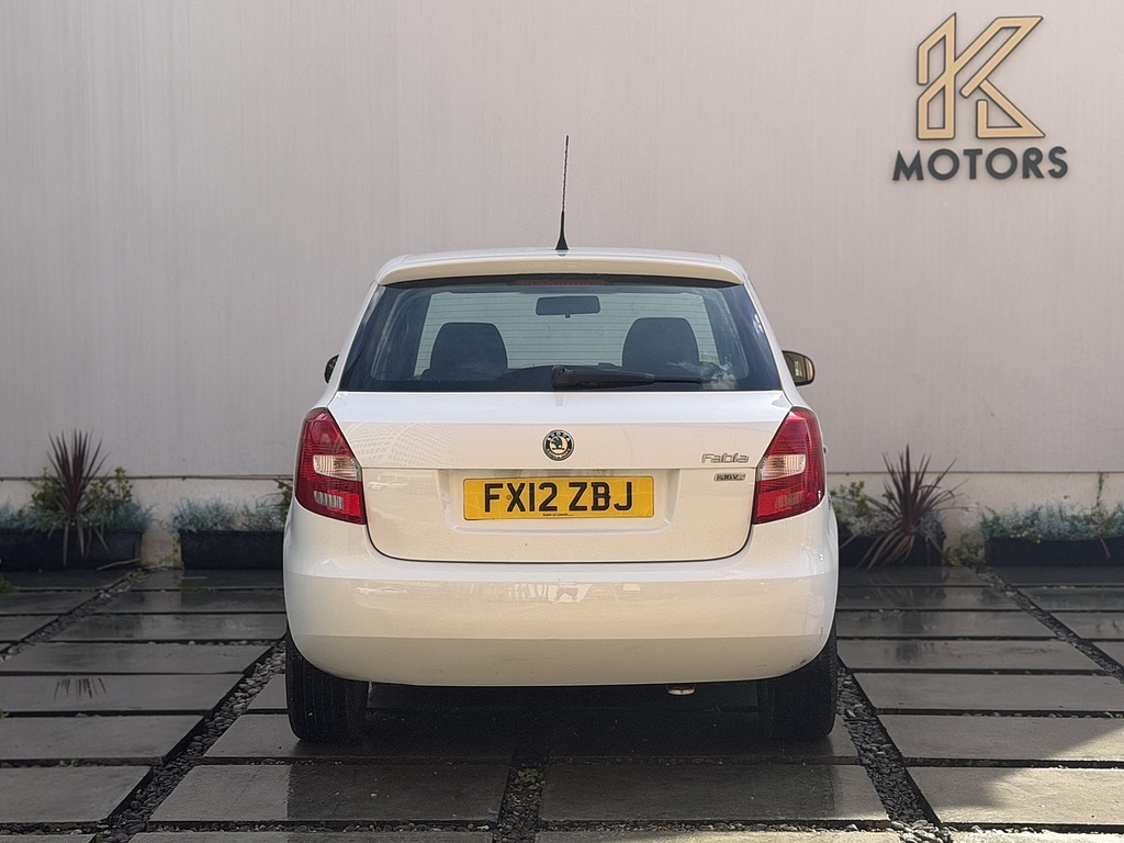 Skoda Fabia 1.4 Mpi Se Euro 5 White #12