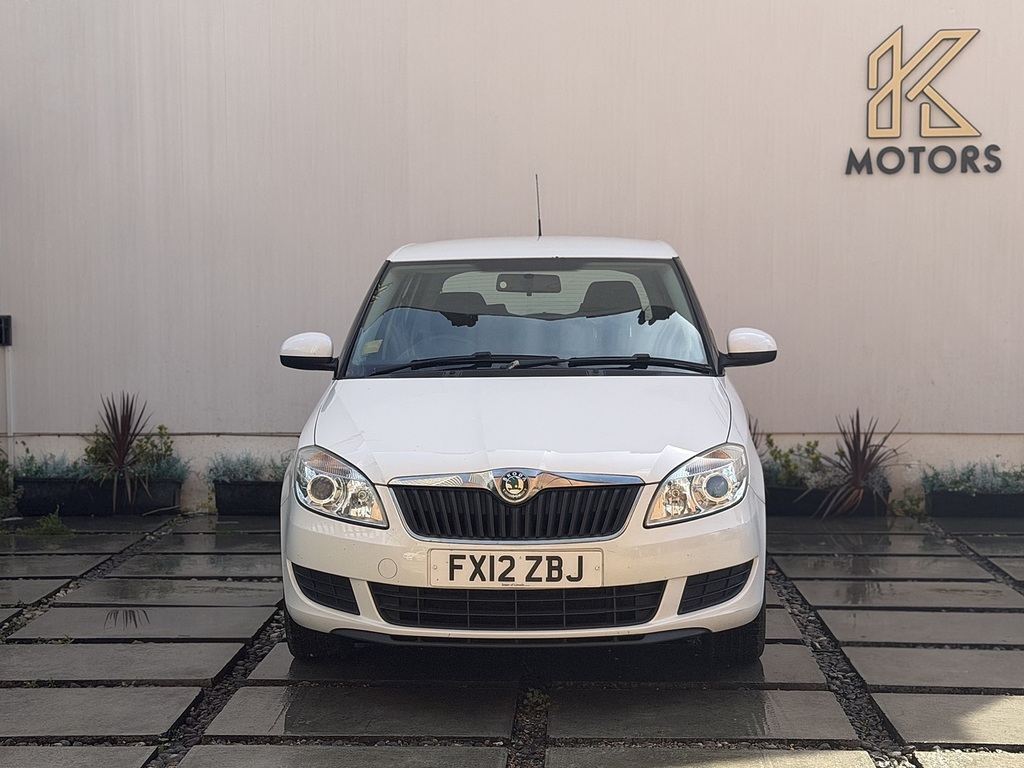 Skoda Fabia Mpi Se White #2