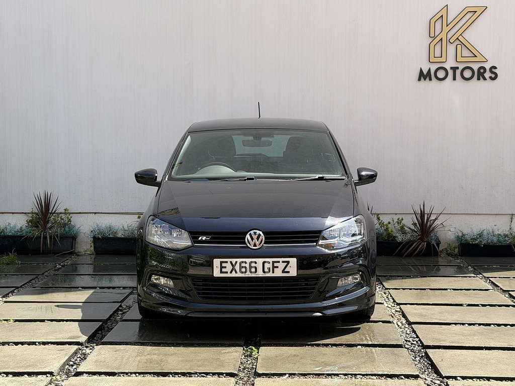 Volkswagen Polo 1.0 Tsi Bluemotion Tech R-line Hatchback Petro Black #2