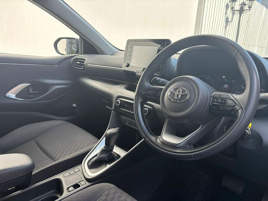 Toyota Yaris 1.5 Vvt-h Icon Hatchback Hybrid E-cvt E LD23YUV Blue #5