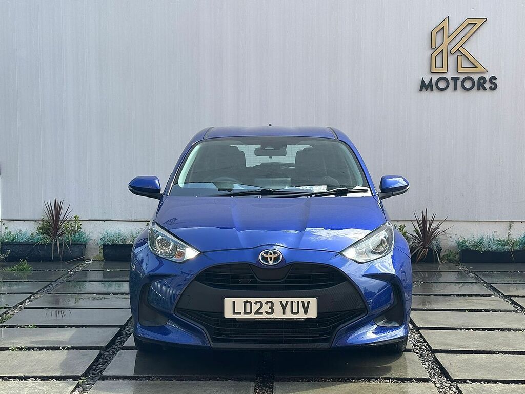 Toyota Yaris 1.5 Vvt-h Icon Hatchback Hybrid E-cvt E LD23YUV Blue #2