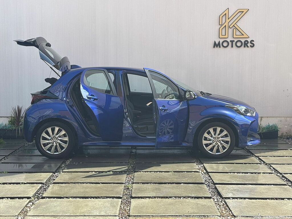Toyota Yaris 1.5 Vvt-h Icon Hatchback Hybrid E-cvt E LD23YUV Blue #4