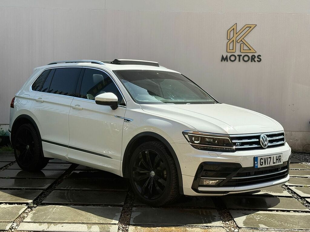 Volkswagen Tiguan 2.0 Tdi Bluemotion Tech R-line Suv Dsg White