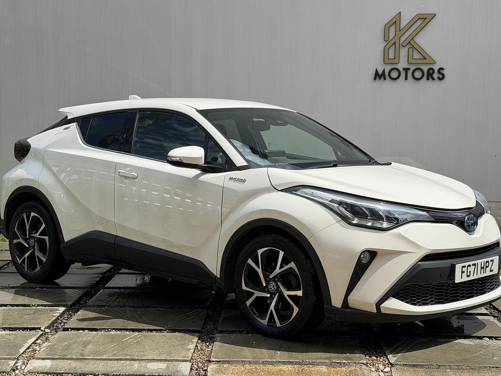 Toyota C-Hr 1.8 Vvt-h Gpf Design Suv Hybrid Cvt Eur White