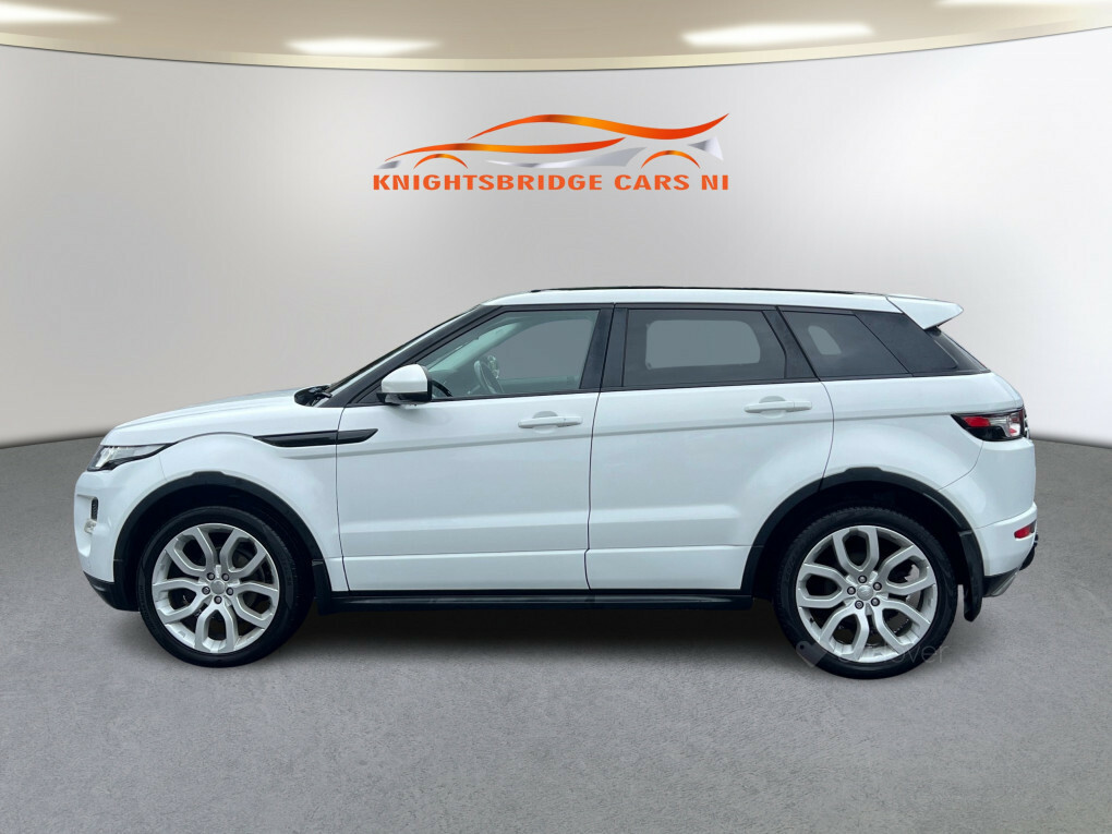 Land Rover Range Rover Evoque Dynamic Sd4 BV14XDG White #4