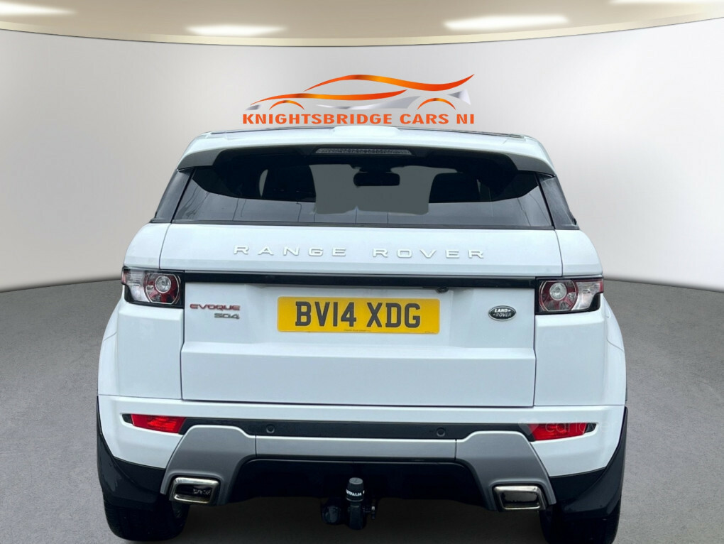 Land Rover Range Rover Evoque Dynamic Sd4 BV14XDG White #5