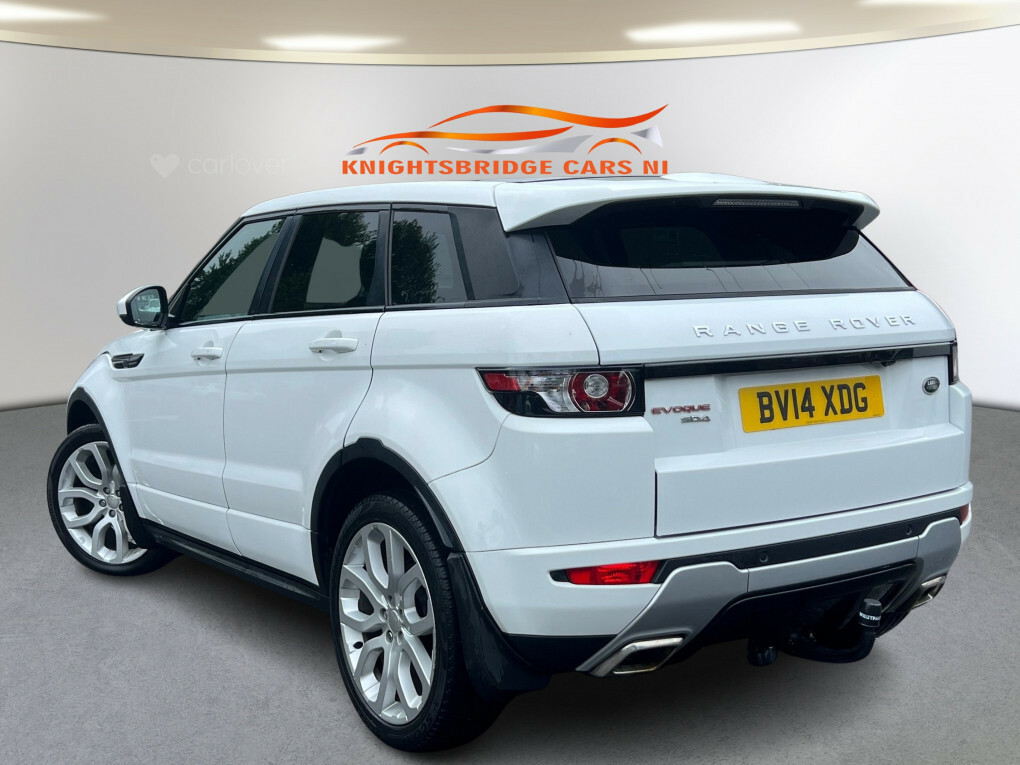 Land Rover Range Rover Evoque Dynamic Sd4 BV14XDG White #2