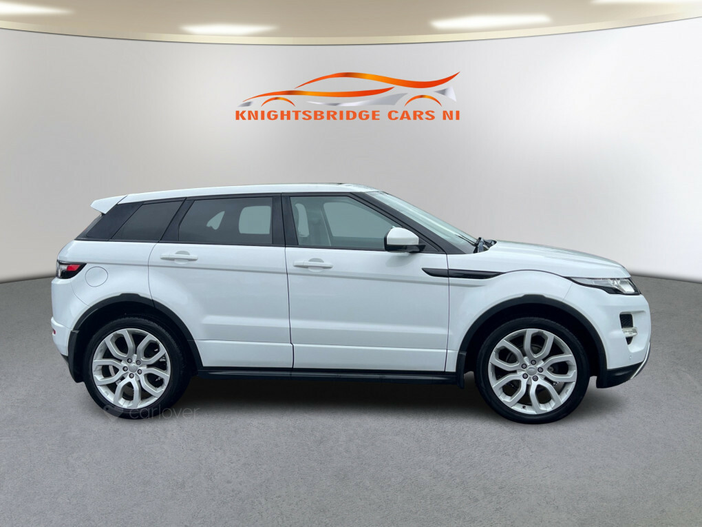 Land Rover Range Rover Evoque Dynamic Sd4 BV14XDG White #3