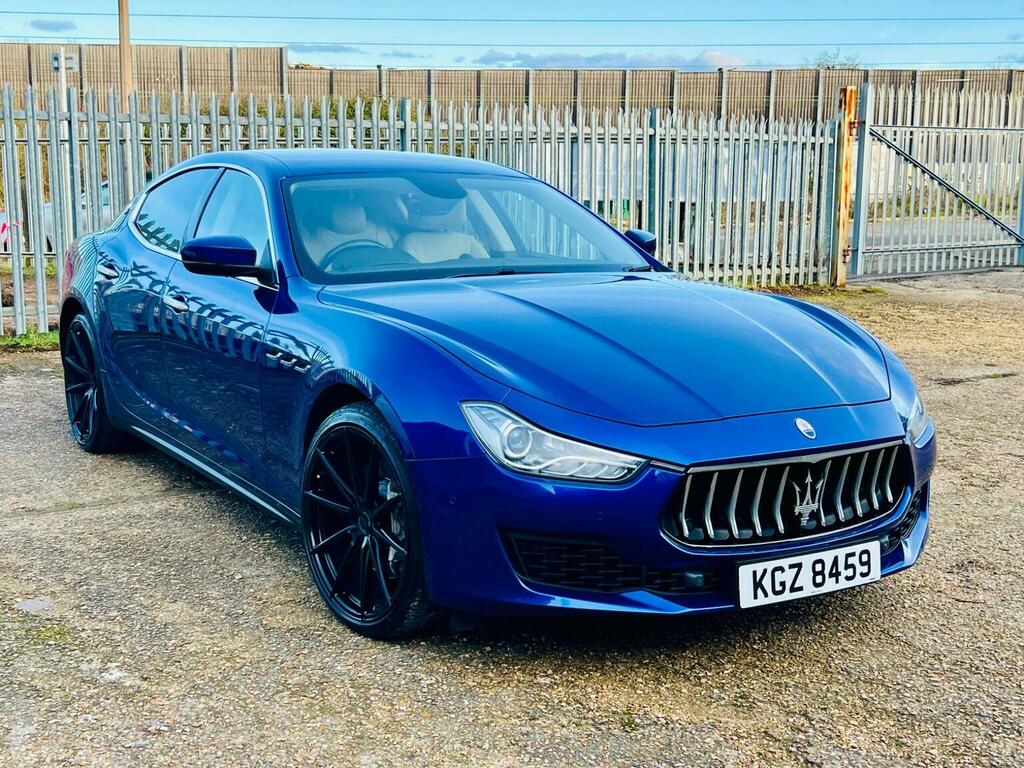 Maserati Ghibli Saloon 3.0D V6 Ribelle Zf Euro 6 Ss 20186 Blue