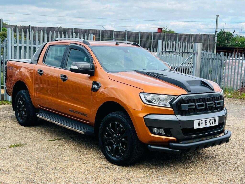 Ford Ranger Pickup 3.2 Tdci Wildtrak 4Wd Euro 5 2018 WF18KVM Orange #4