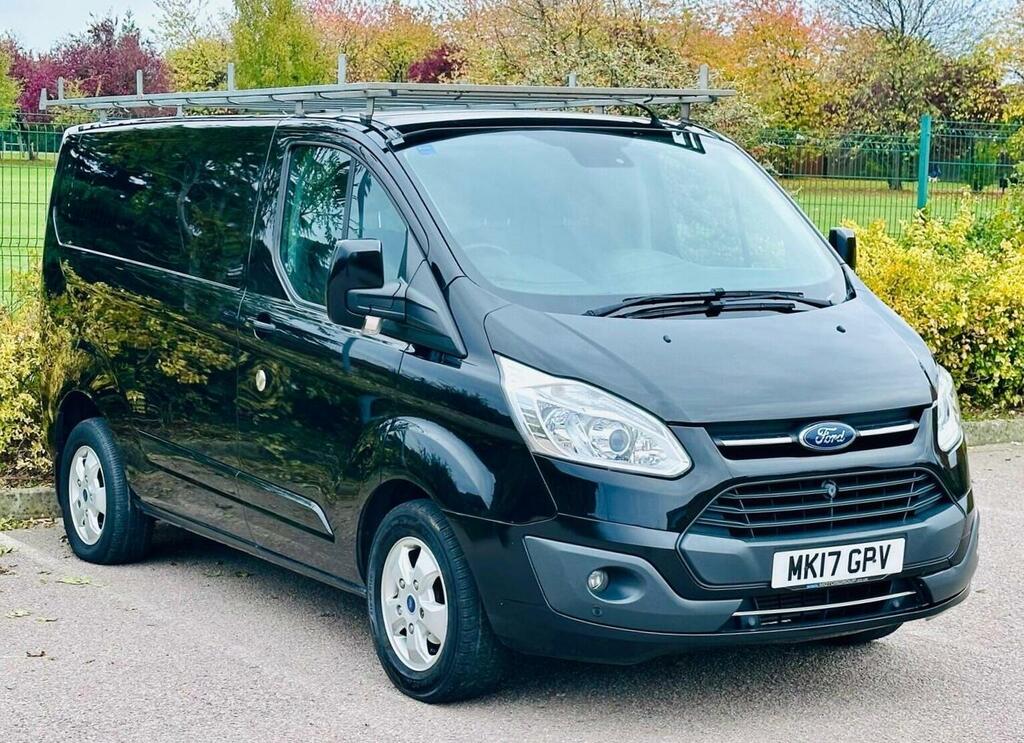 Ford Transit Custom Panel Van 2.0 Tdci 290 Limited L1 H1 201717 MK17GPV Black #3