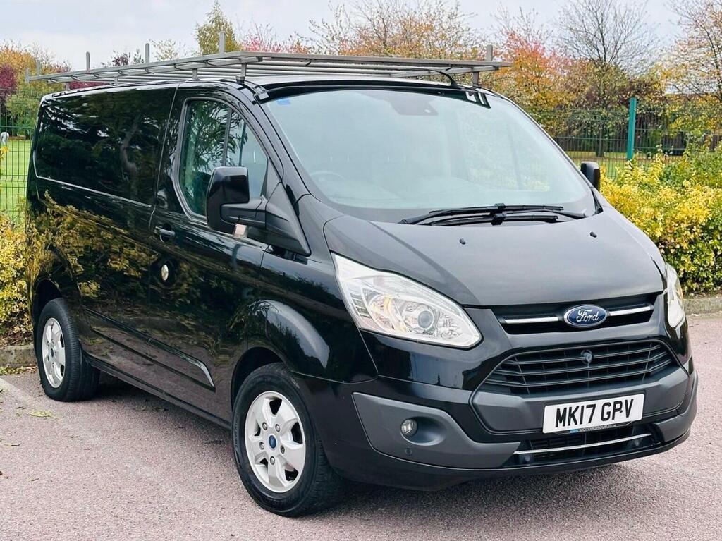 Ford Transit Custom Panel Van 2.0 Tdci 290 Limited L1 H1 201717 Black