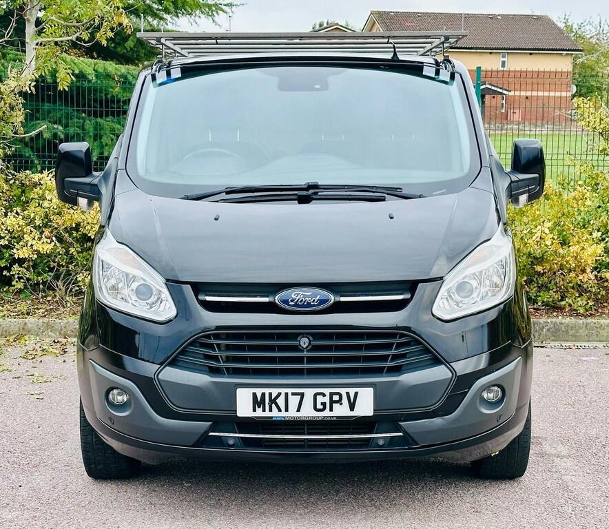 Ford Transit Custom Panel Van 2.0 Tdci 290 Limited L1 H1 201717 MK17GPV Black #4
