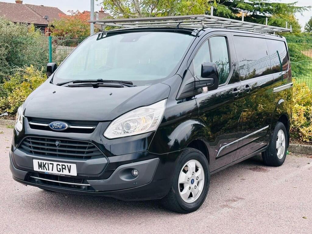 Ford Transit Custom Panel Van 2.0 Tdci 290 Limited L1 H1 201717 MK17GPV Black #6