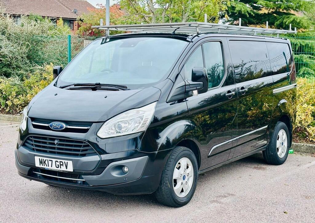 Ford Transit Custom Panel Van 2.0 Tdci 290 Limited L1 H1 201717 MK17GPV Black #5