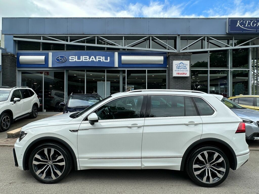 Volkswagen Tiguan 2.0 Tdi R-line Tech Suv Dsg 4Motion Eur White #2