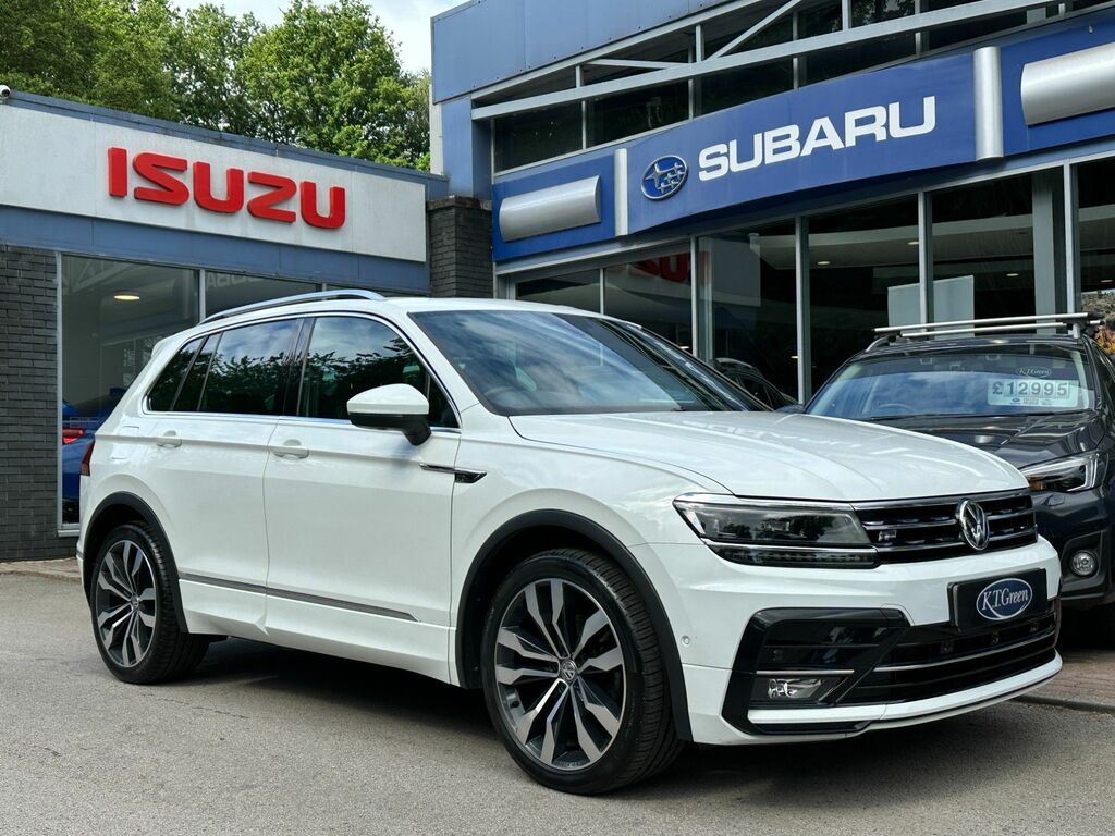 Volkswagen Tiguan 2.0 Tdi R-line Tech Suv Dsg 4Motion Eur White #6