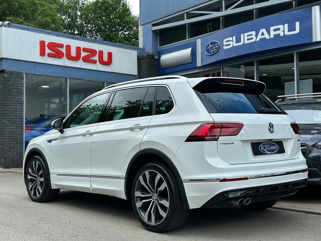 Volkswagen Tiguan 2.0 Tdi R-line Tech Suv Dsg 4Motion Eur White #3