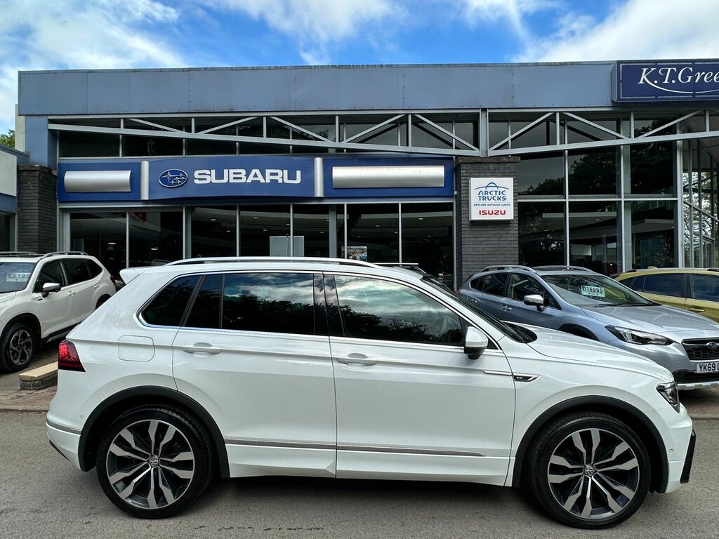 Volkswagen Tiguan 2.0 Tdi R-line Tech Suv Dsg 4Motion Eur White #5