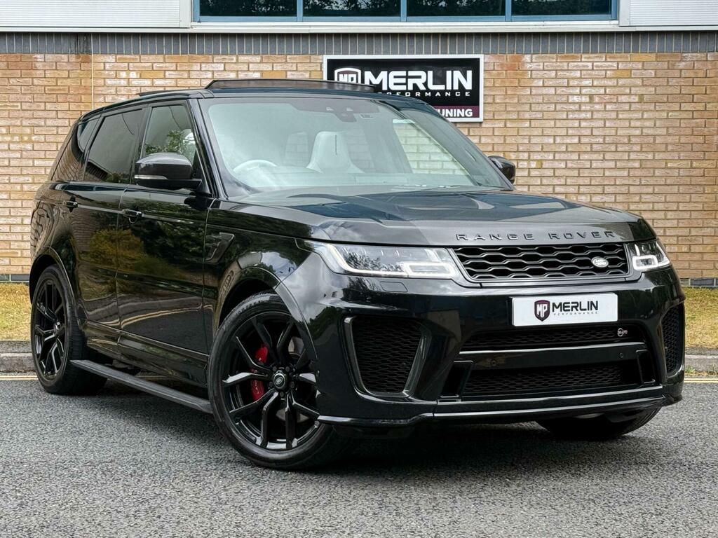 Land Rover Range Rover Sport 5.0 P575 V8 Svr 4Wd Euro 6 Ss Black