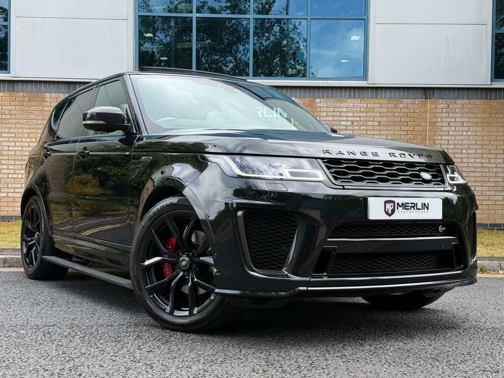 Land Rover Range Rover Sport Svr Black #6